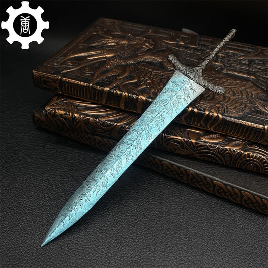 Metal 8.5'' Moonlight Greatsword Game Craft Gift