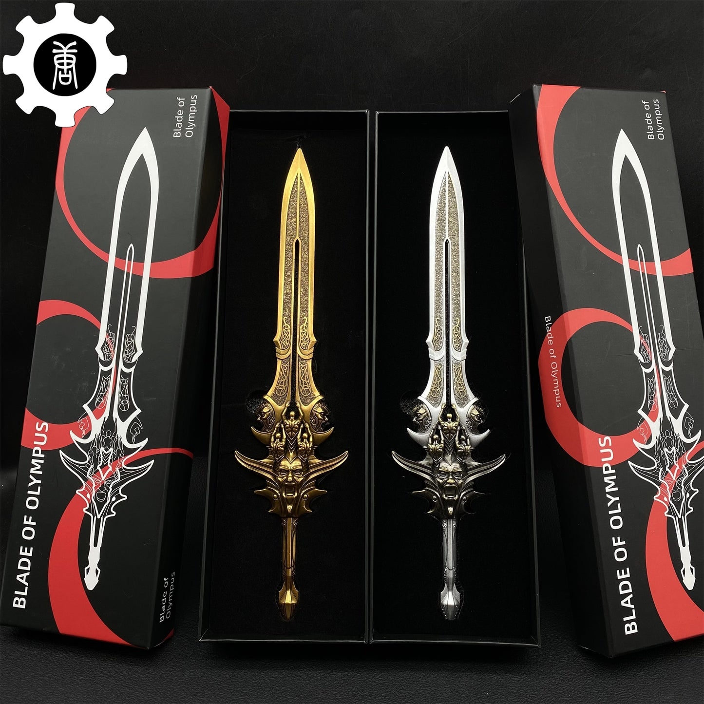 GOW Blade Of Olympus Replica11.8" Metal Desk Display Art