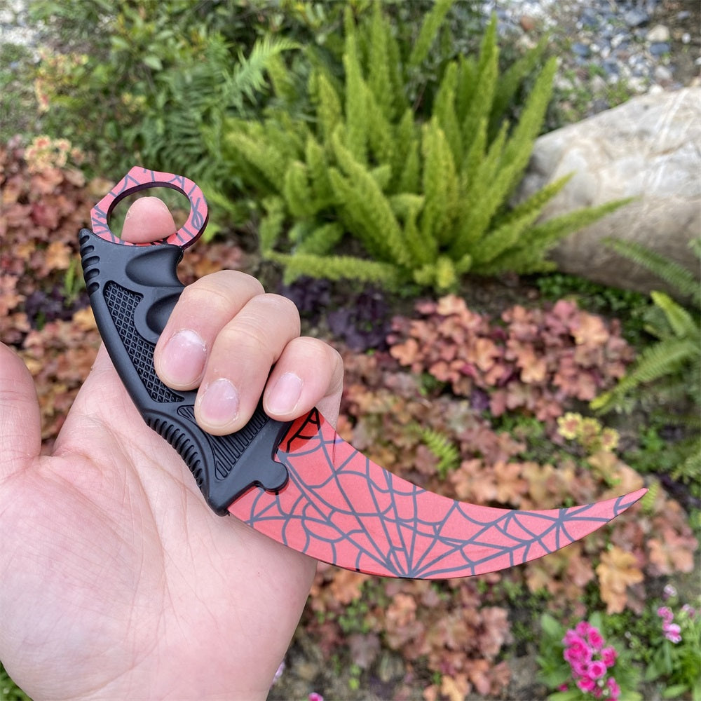 Global Offensive Game Balisong Karambit Blunt Blade Trainer Replica