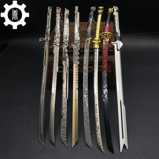 Hot Game TCGR Mini Katanas Metal Replica 8 Options