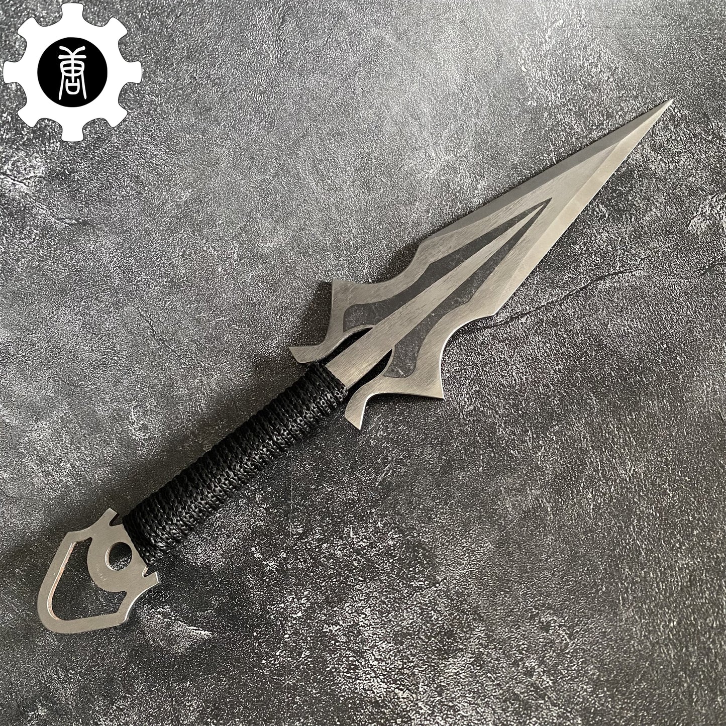 Hand-Forged Steel MK Scorpion Kunai Unboxing Knife