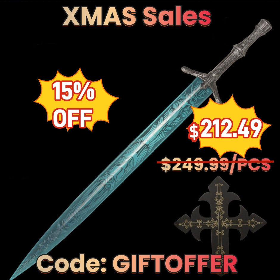 Holy Moonlight Greatsword Life-Size Metal Replica Cosplay Prop