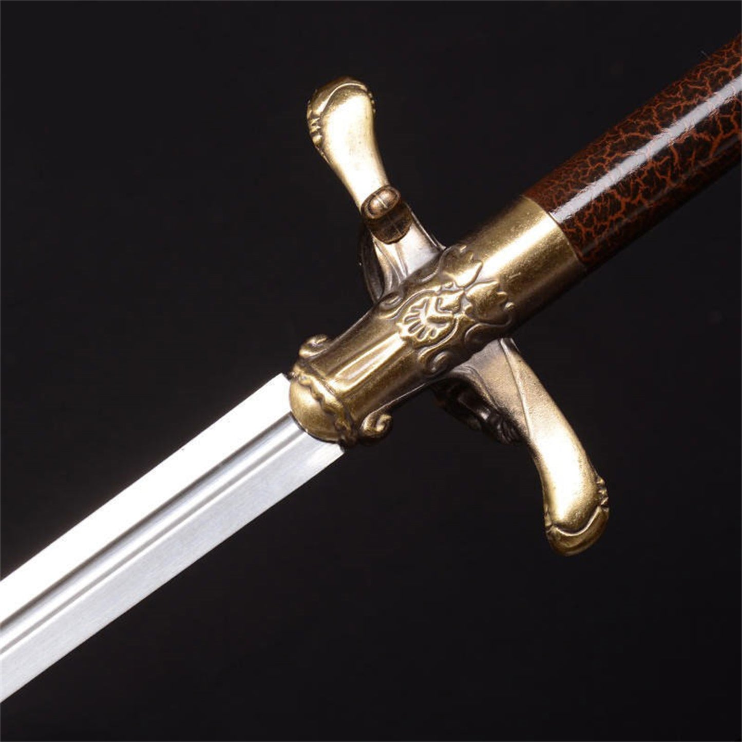 Medieval Needle Sword Life-size Cosplay Prop Metal Replica