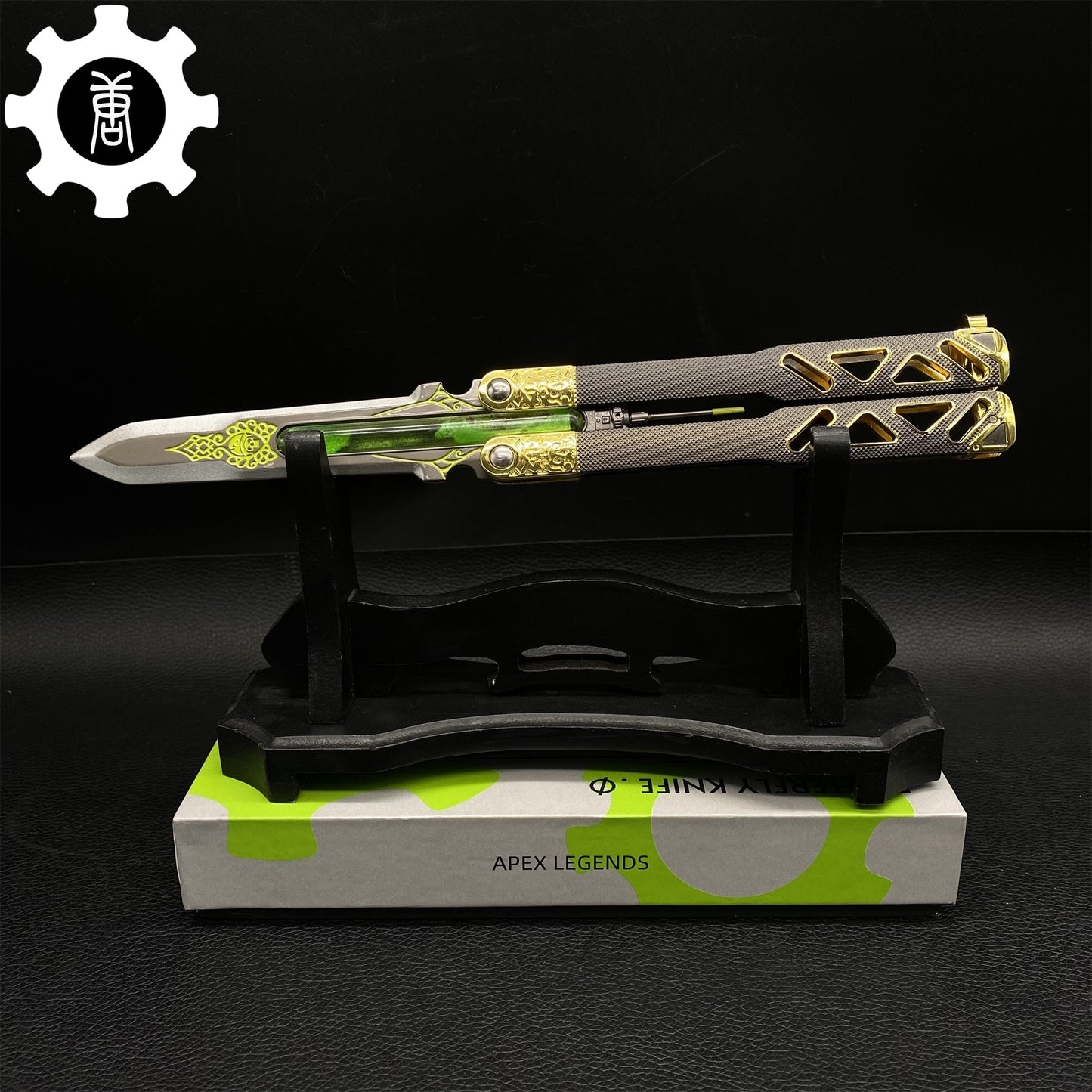 Octane Heirloom V3 Real Liquid Tube Craft Balisong Metal Replica