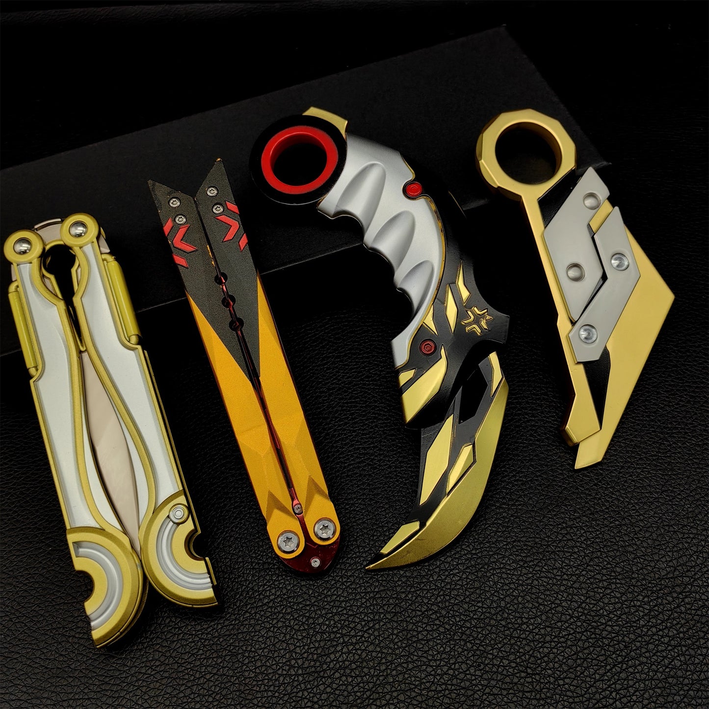 Magepunk Balisong Prime 2.0 Champions Karambit  4 In 1 Pack