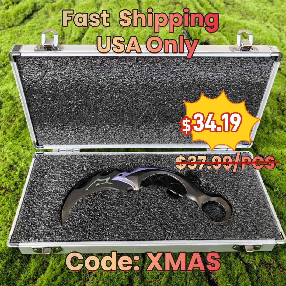 Metal Reaver Karambit Gift Box USA Stock