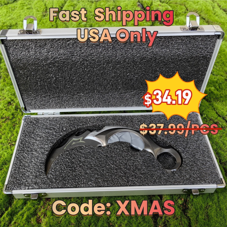 Metal Reaver Karambit Gift Box USA Stock