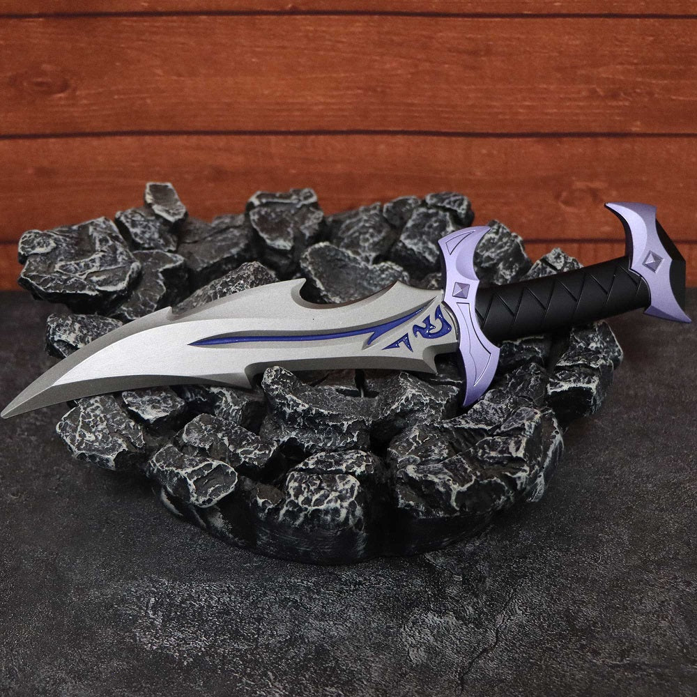 Game Reaver Knife Metal Blunt Blade Dagger Prop Replica