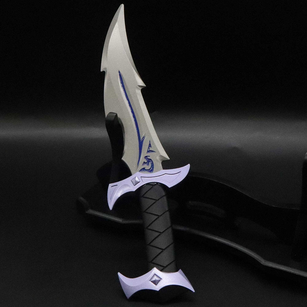 Game Reaver Knife Metal Blunt Blade Dagger Prop Replica