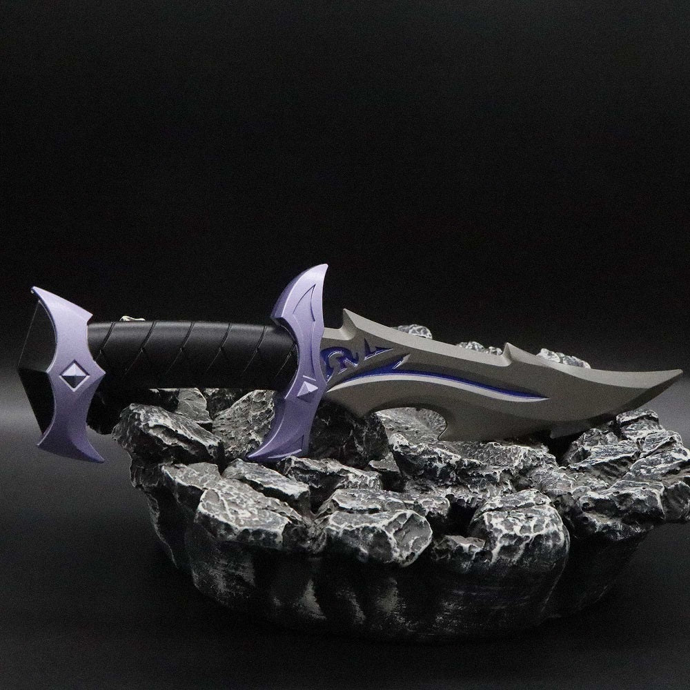 Game Reaver Knife Metal Blunt Blade Dagger Prop Replica