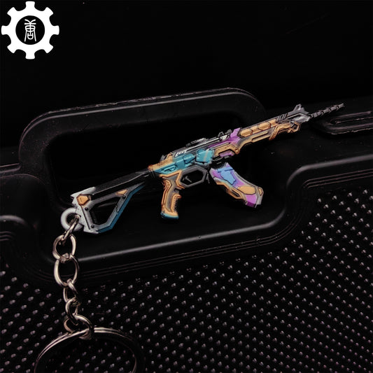 Mini Glitchpop Vandal Gun Metal Keychain