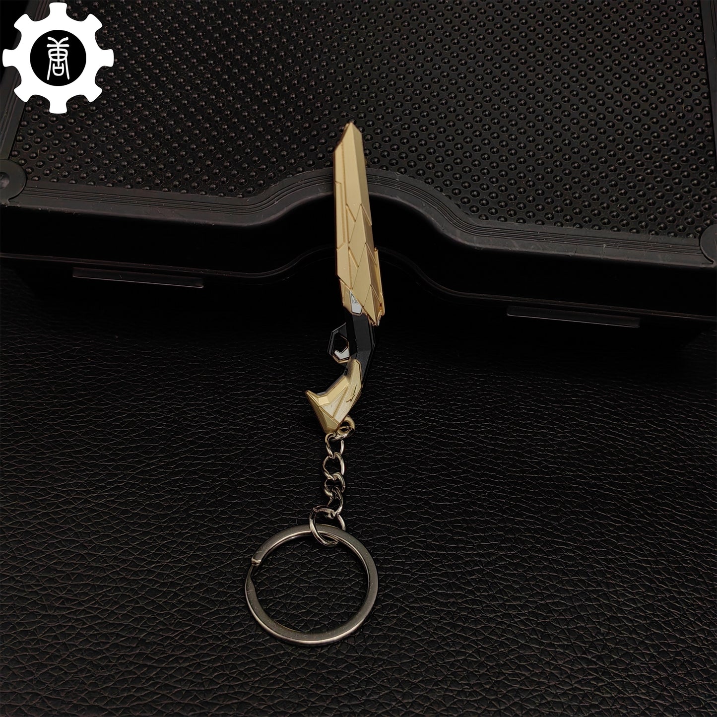Val Araxys Shorty Gun Model Keychain Metal Pendant