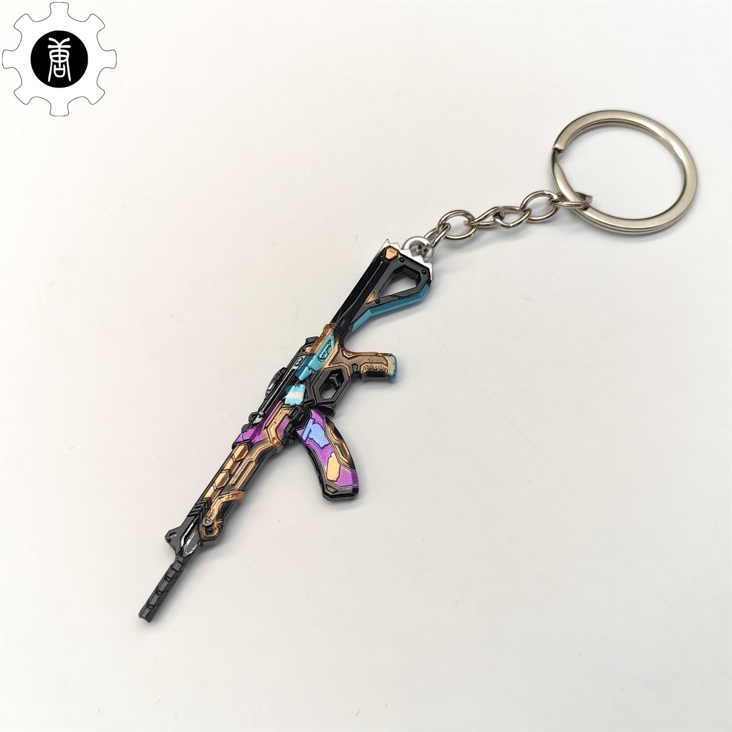 Mini Glitchpop Vandal Gun Metal Keychain