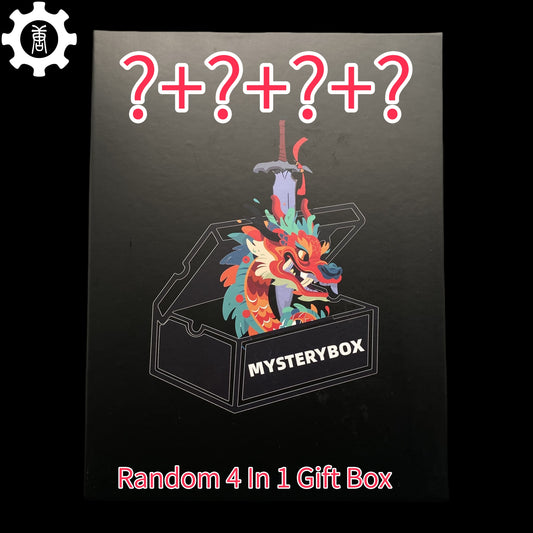 Surprise Mystery Box Game Props 4 In 1 Gift Box