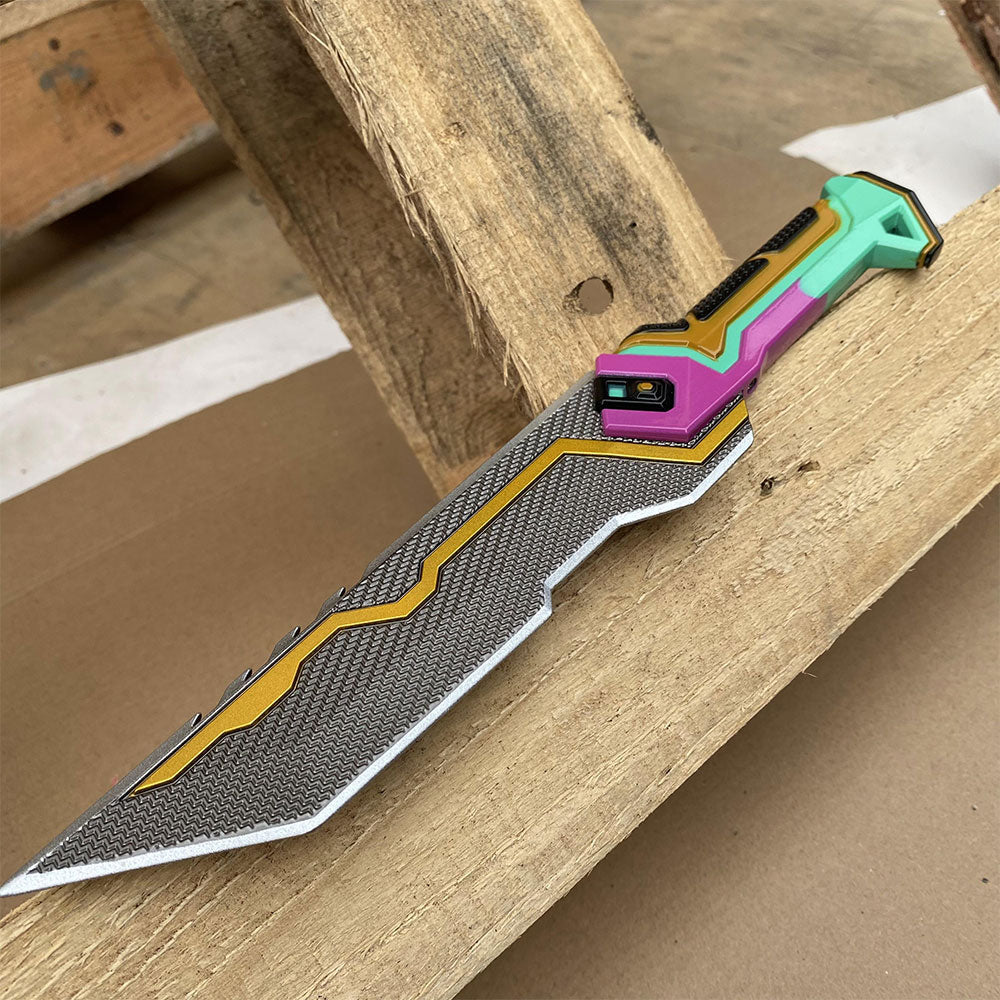 1:1 Glitchpop Knife Life Size Metal Replica--Blunt Blade