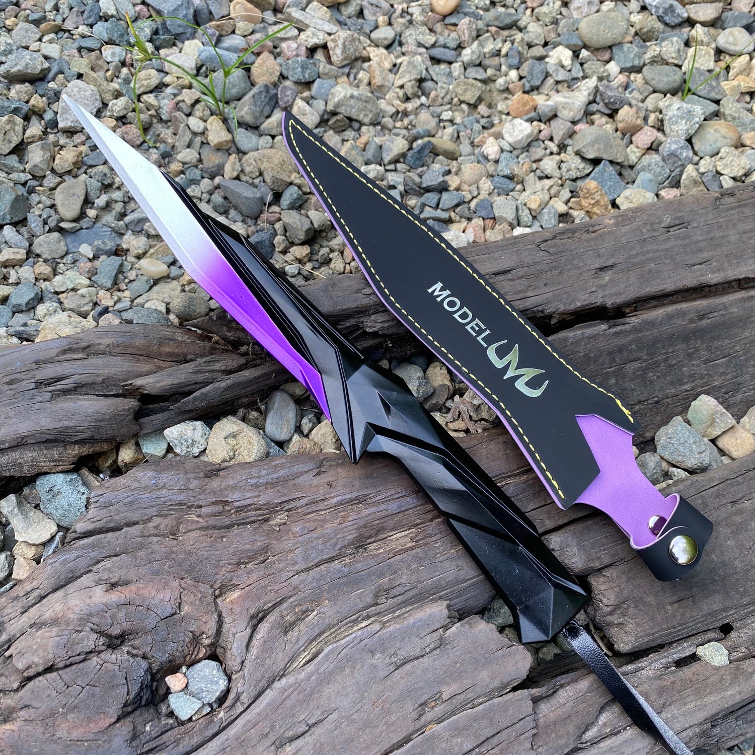 28CM Metal Singularity Knife Purple Replica – Leones Marvelous Items