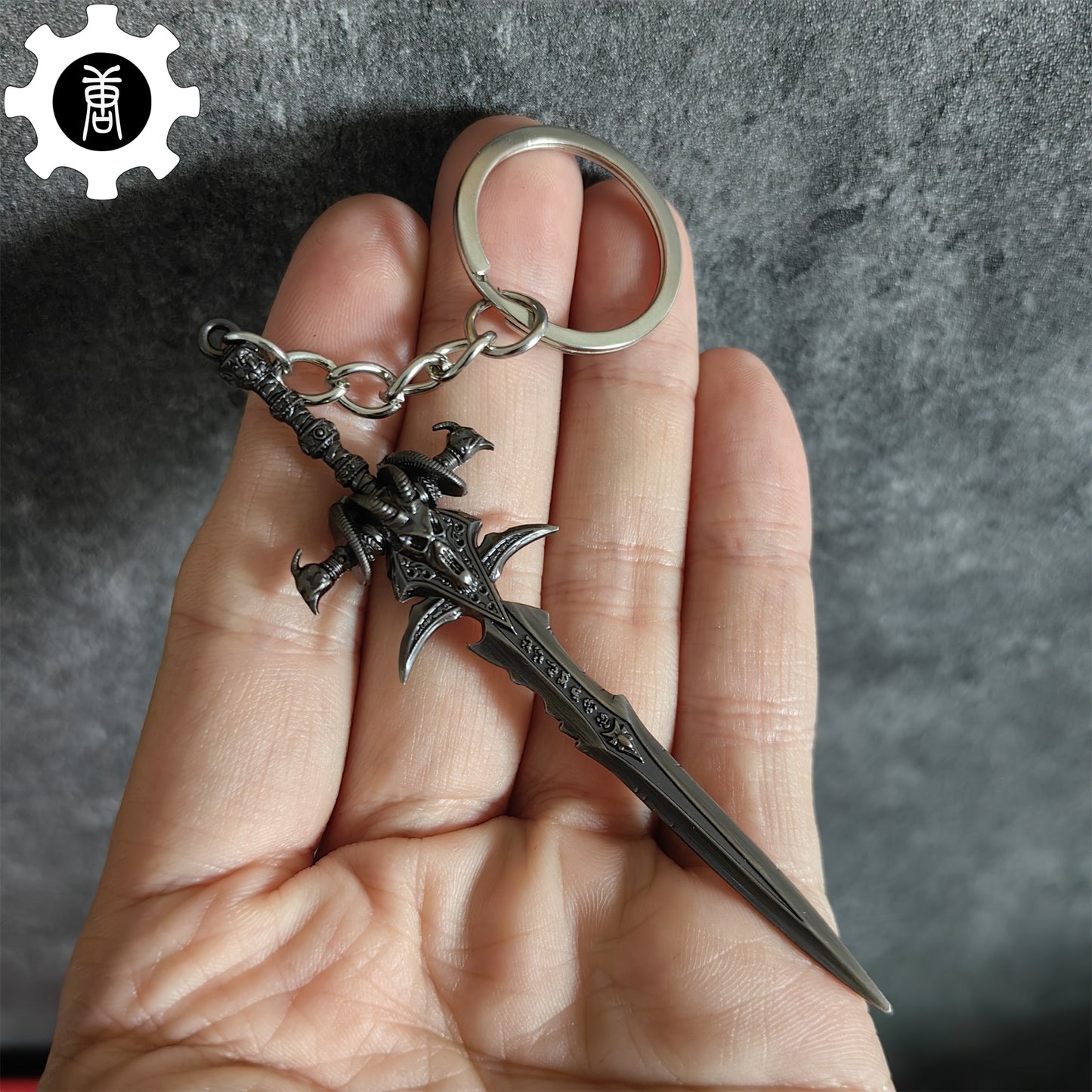 WOW Metal Mini Weapons Keychain Pendant 6 In 1 Pack