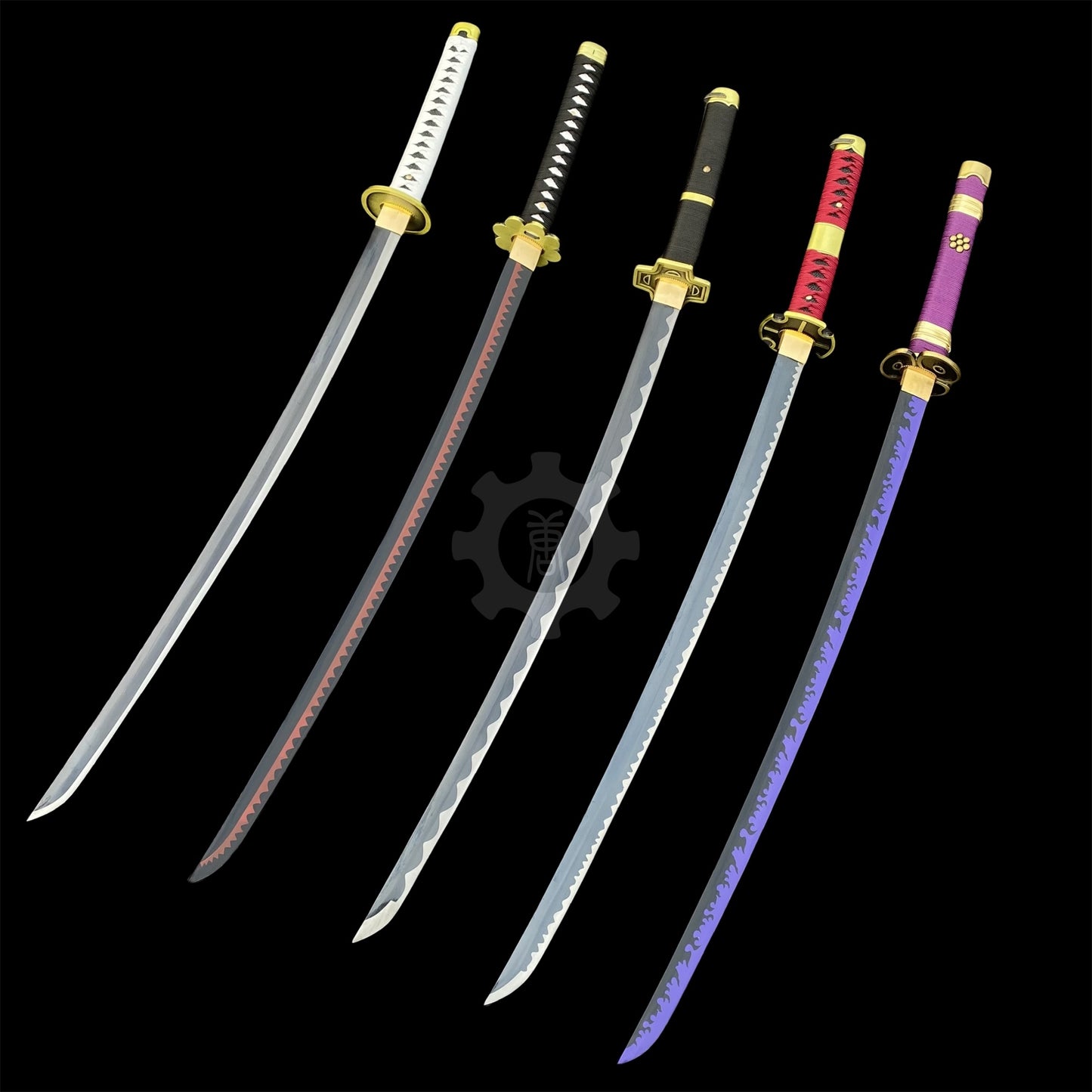 Life-Size Anime Katana Metal Replicas 5 Options