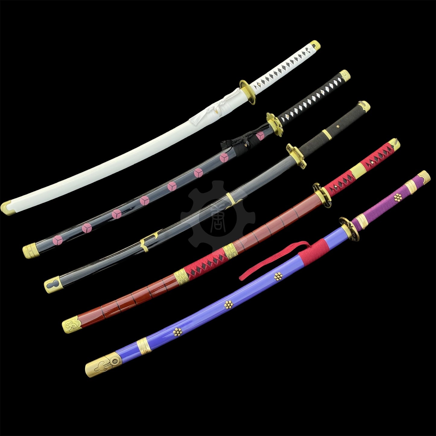 Life-Size Anime Katana Metal Replicas 5 Options