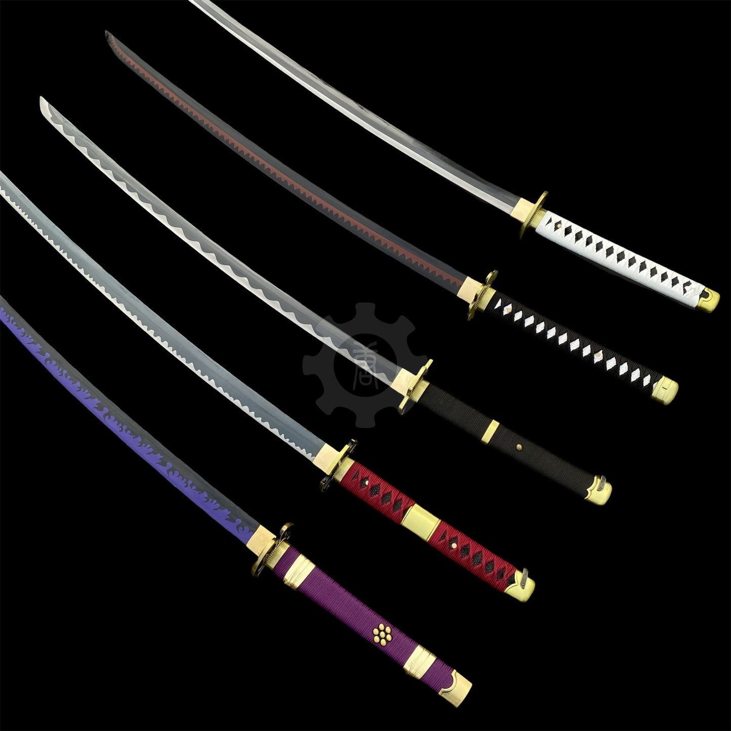 Life-Size Anime Katana Metal Replicas 5 Options