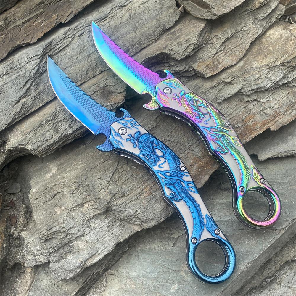 Eastern Dragon Folding Knife – Leones Marvelous Items