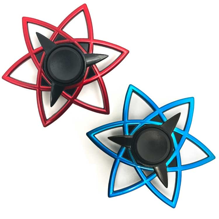 Kids Stress Relief Ninja Shuriken Fidget Spinner With Sharingan Design ▻   ▻ Free Shipping ▻ Up to 70% OFF