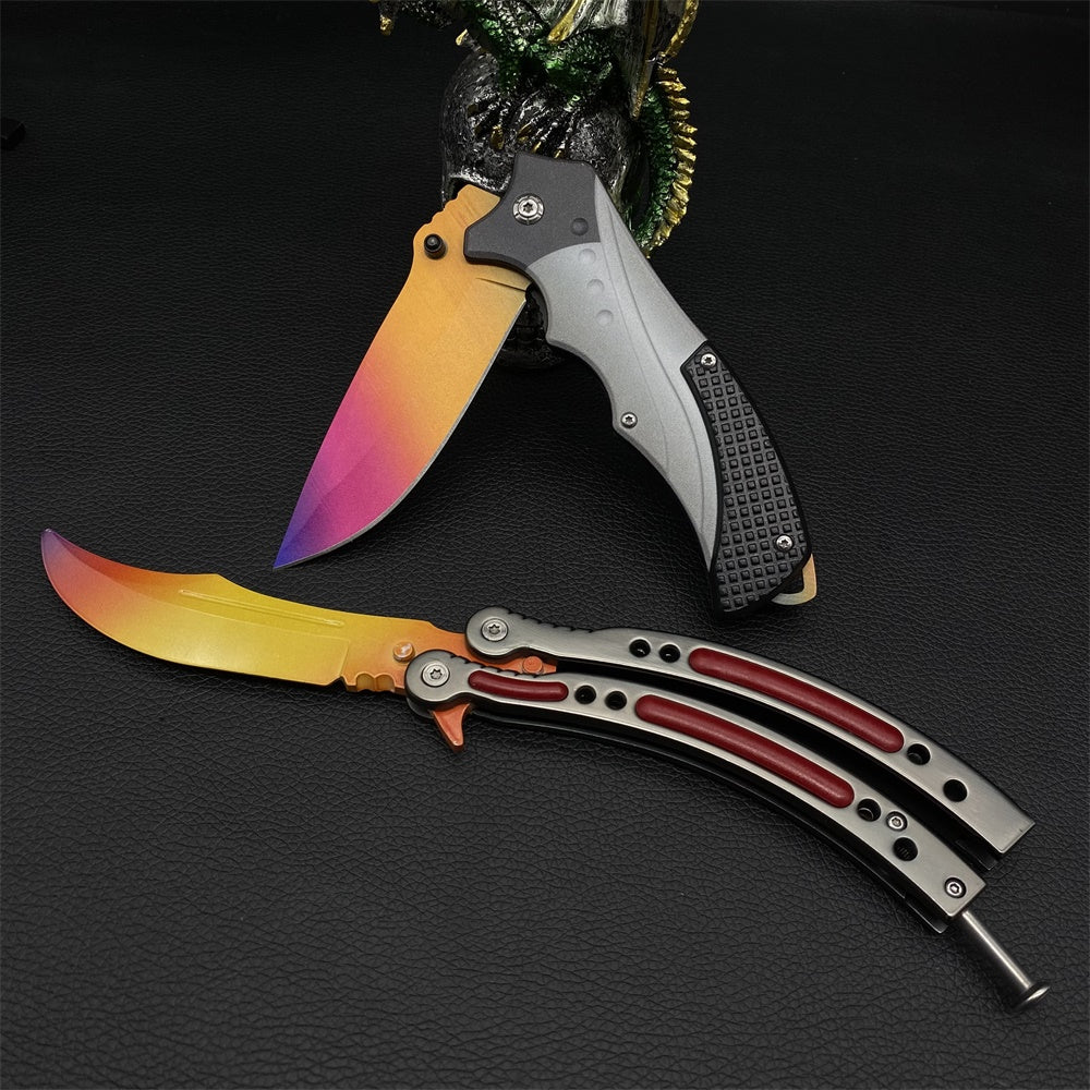 Sharp Blade Fade Nomad Karambit Knife & Folding Knife 2 in 1 Pack – Leones  Marvelous Items