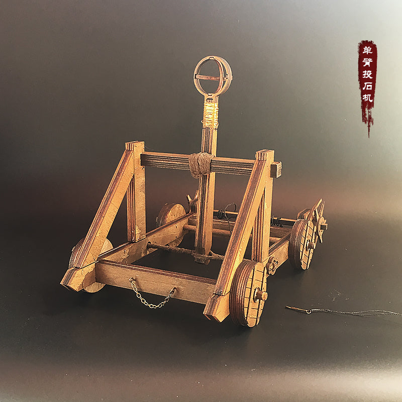 AM012 Single Arm Catapult Stone Throwing Machine Trebuchet