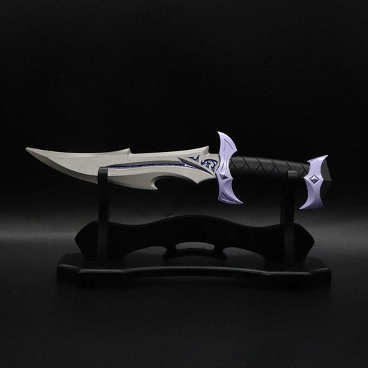 Game Reaver Knife Metal Blunt Blade Dagger Prop Replica